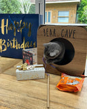 Personalised Cardboard Cat Cube