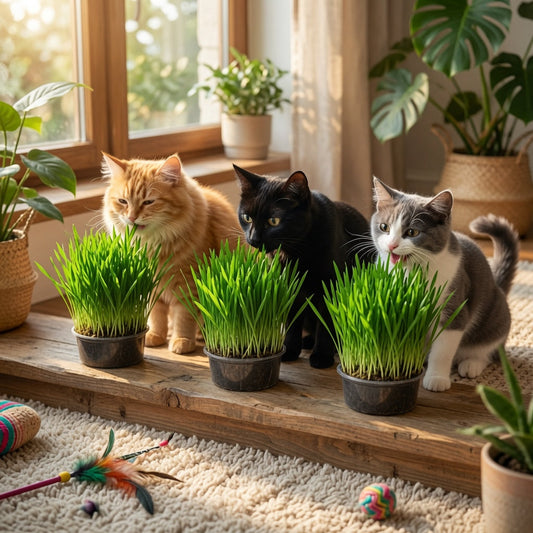 Wheat, Oat, Barley or Rye: The Differences Between Cat Grass Types