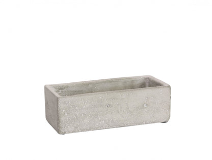 Luxury Cat Grass Pot and Kits - Concrete Trough