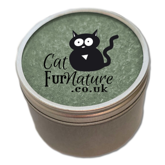Fine Cut Catnip in a tin
