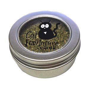 Posh-nip Fine Cut Catnip in Windowed Screw Top Tin