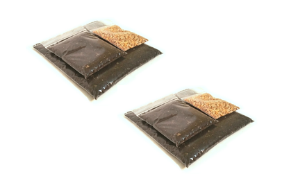 Luxury Cat Grass Pot and Kits - Concrete Cube