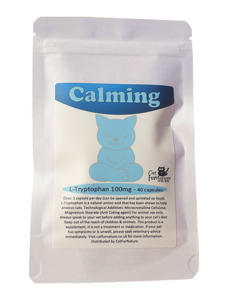 Calming L Tryptophan for Cats